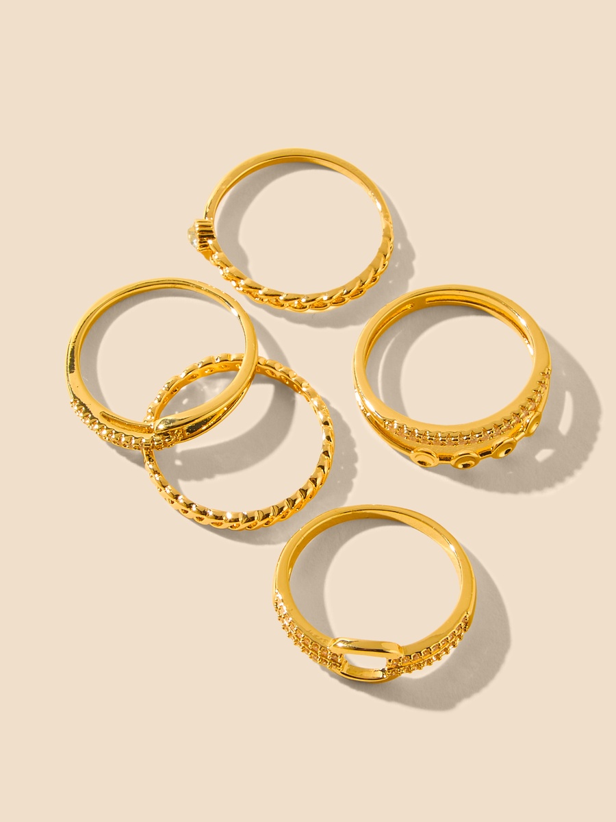 Pack of 5 - Assorted Ring