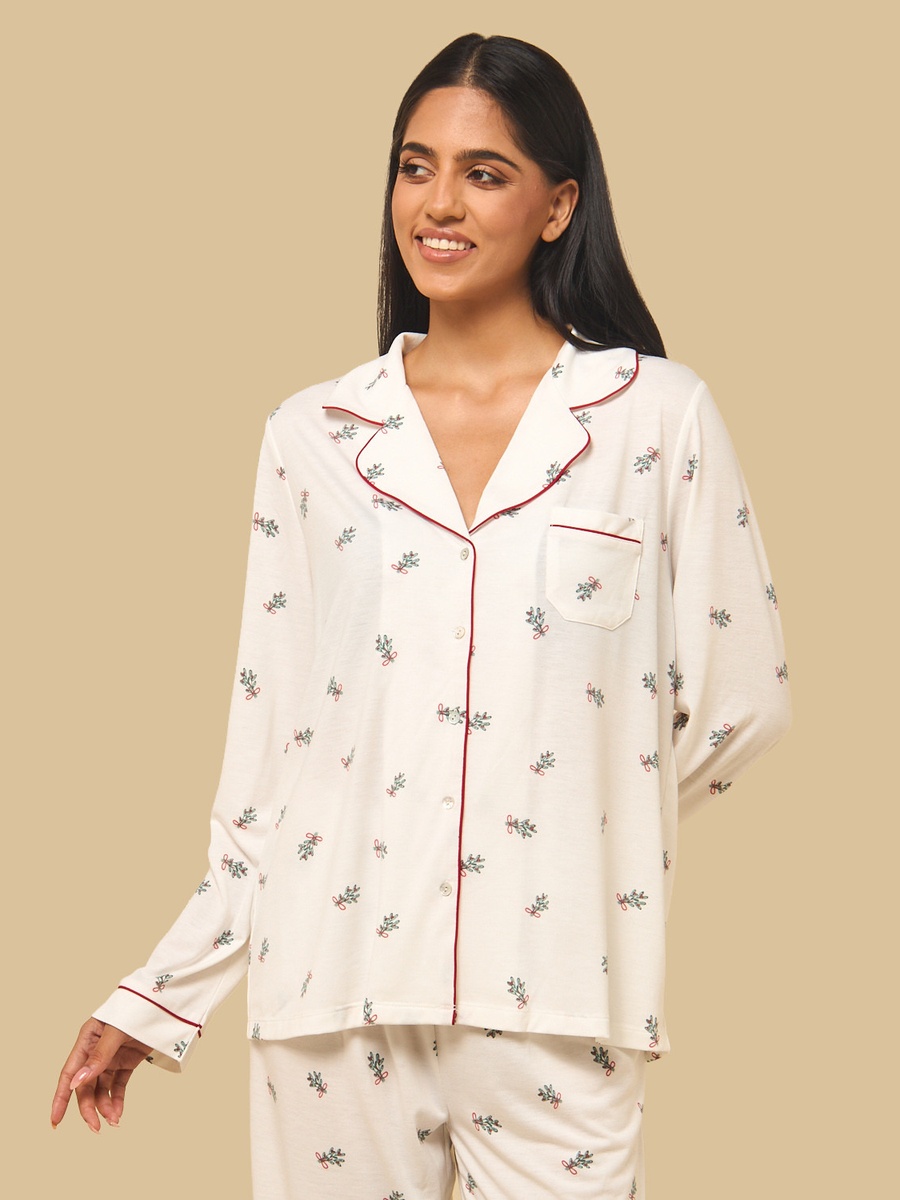 Botanical Print Pyjama Set