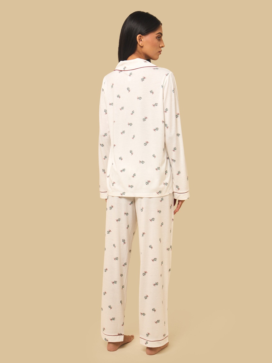 Botanical Print Pyjama Set