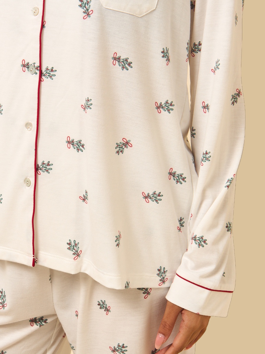 Botanical Print Pyjama Set