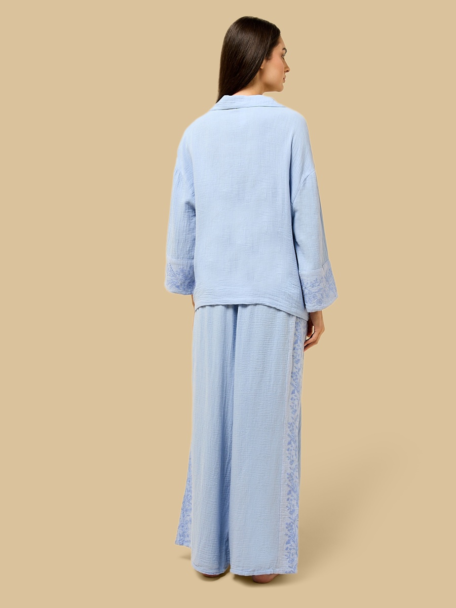 Embroidered Pyjama Set