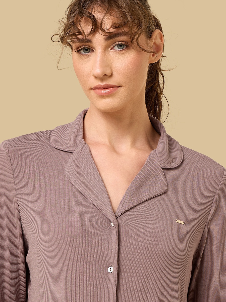 Ribbed Pyjama Set