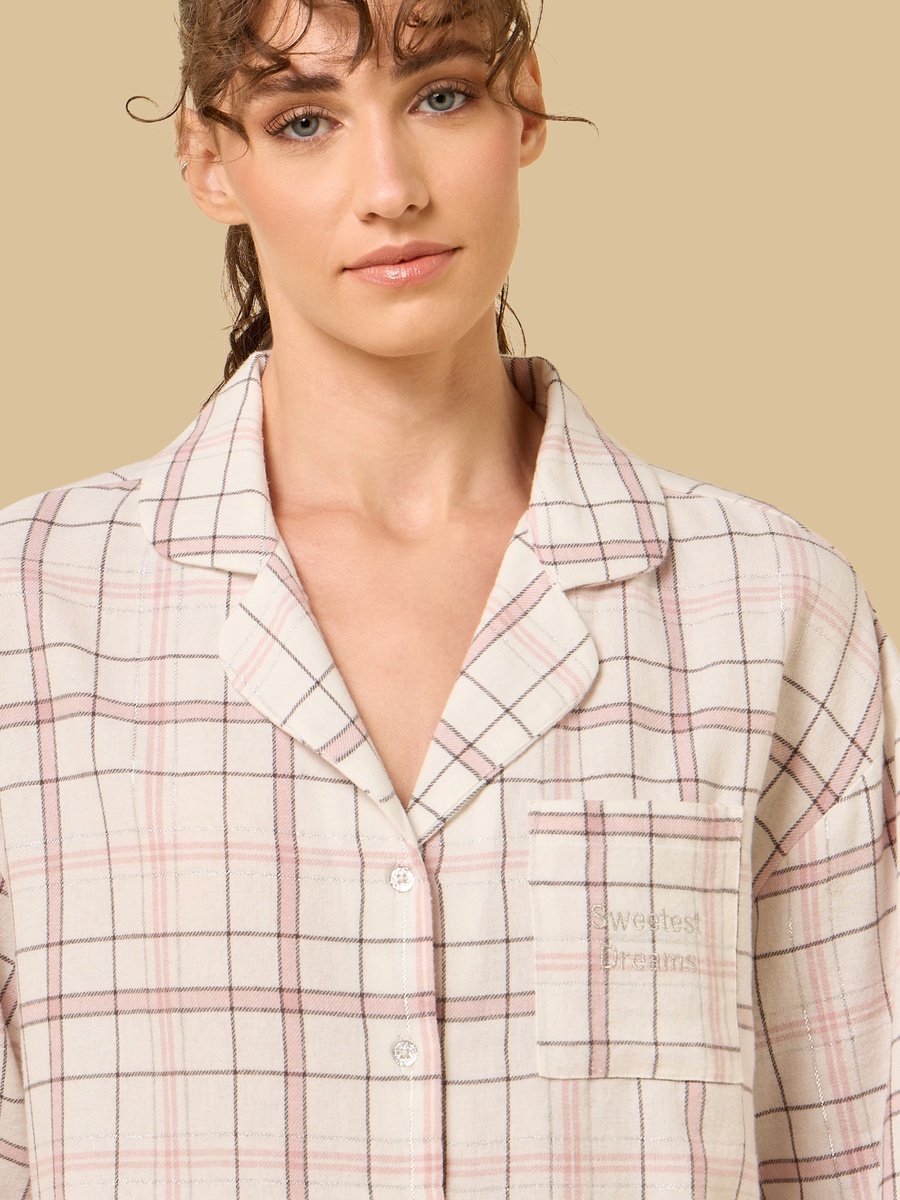 Checked Flannel Pyjama Set