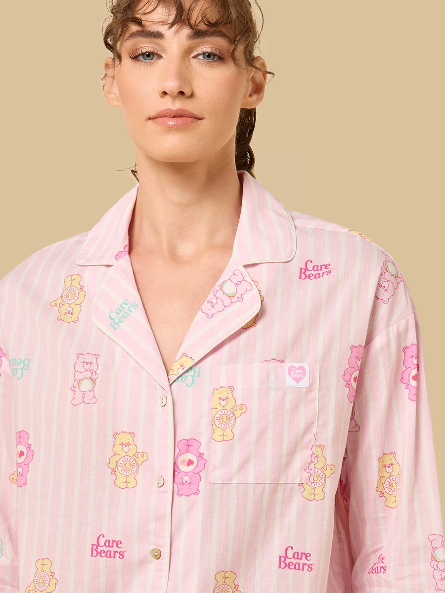 Care Bears Print Pyjama Set