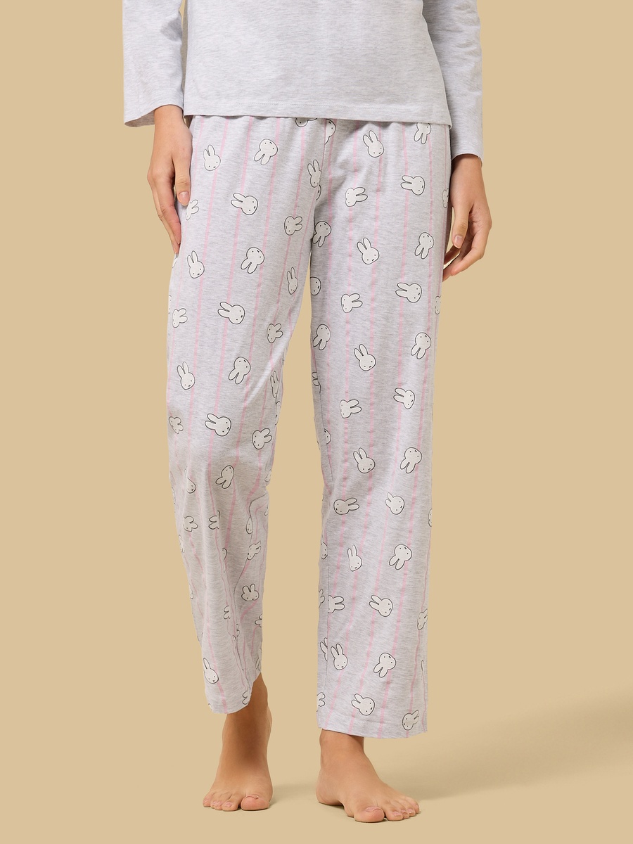 Miffy Print Cotton Pyjama Set