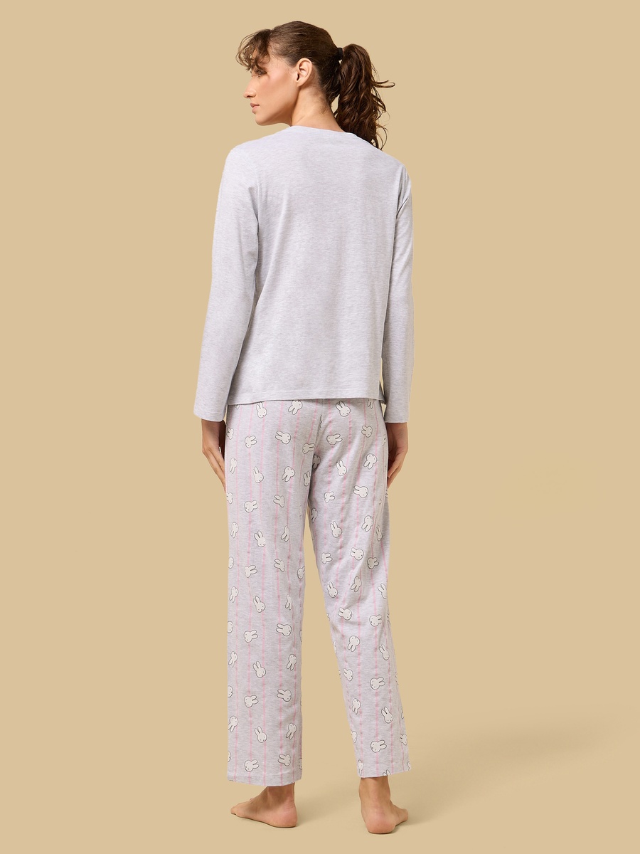 Miffy Print Cotton Pyjama Set