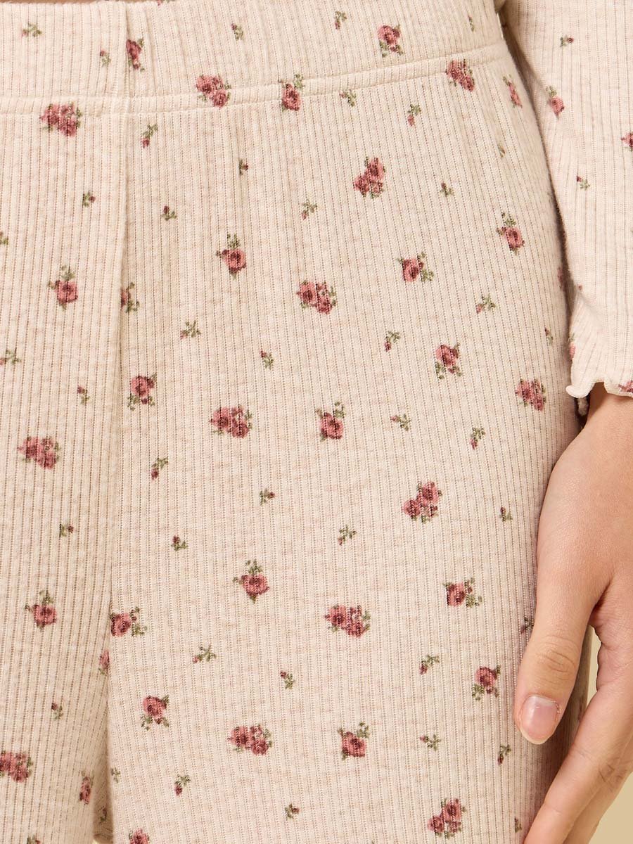 Floral Print Pyjama Set
