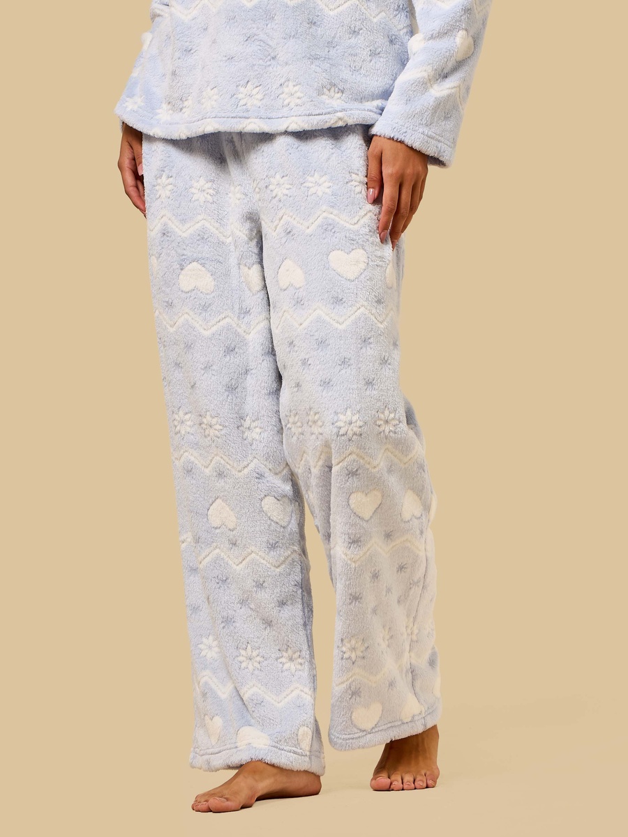 Jacquard Fleece Pyjama Set