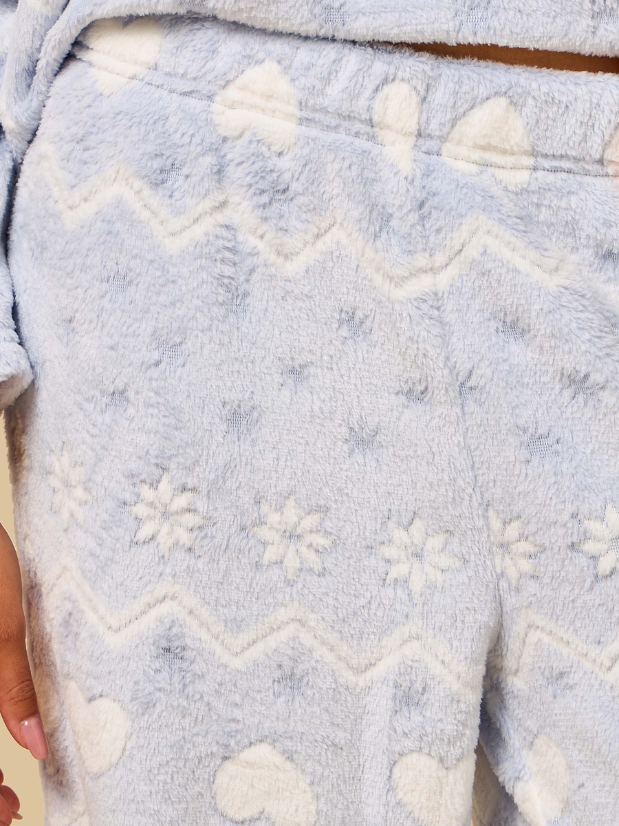 Jacquard Fleece Pyjama Set