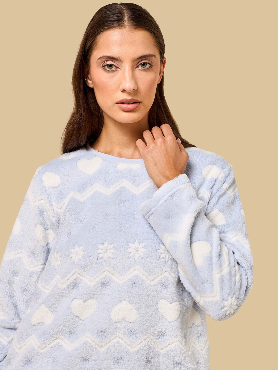Jacquard Fleece Pyjama Set