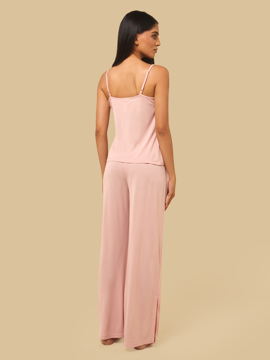 Lace Trim Modal Pyjama Set
