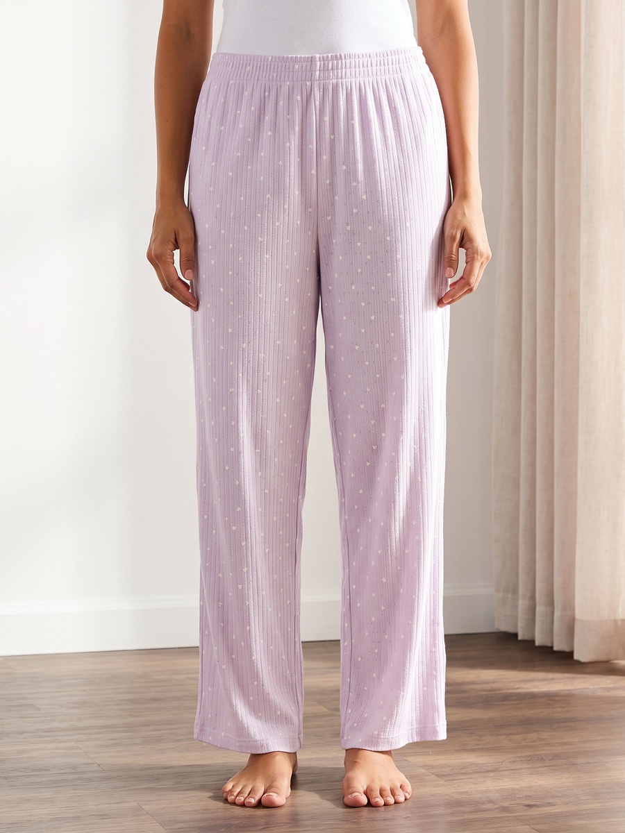 Printed Pointelle Pyjamas