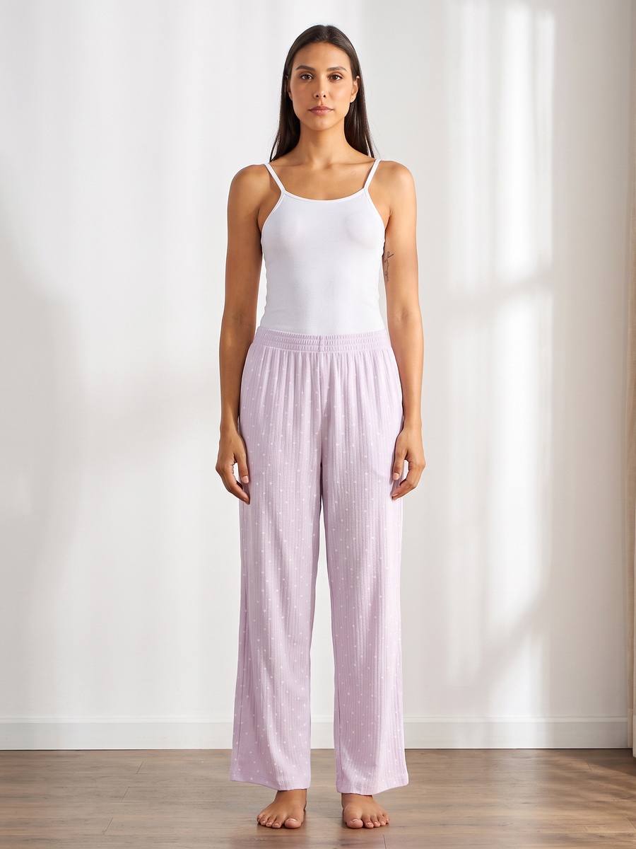 Printed Pointelle Pyjamas