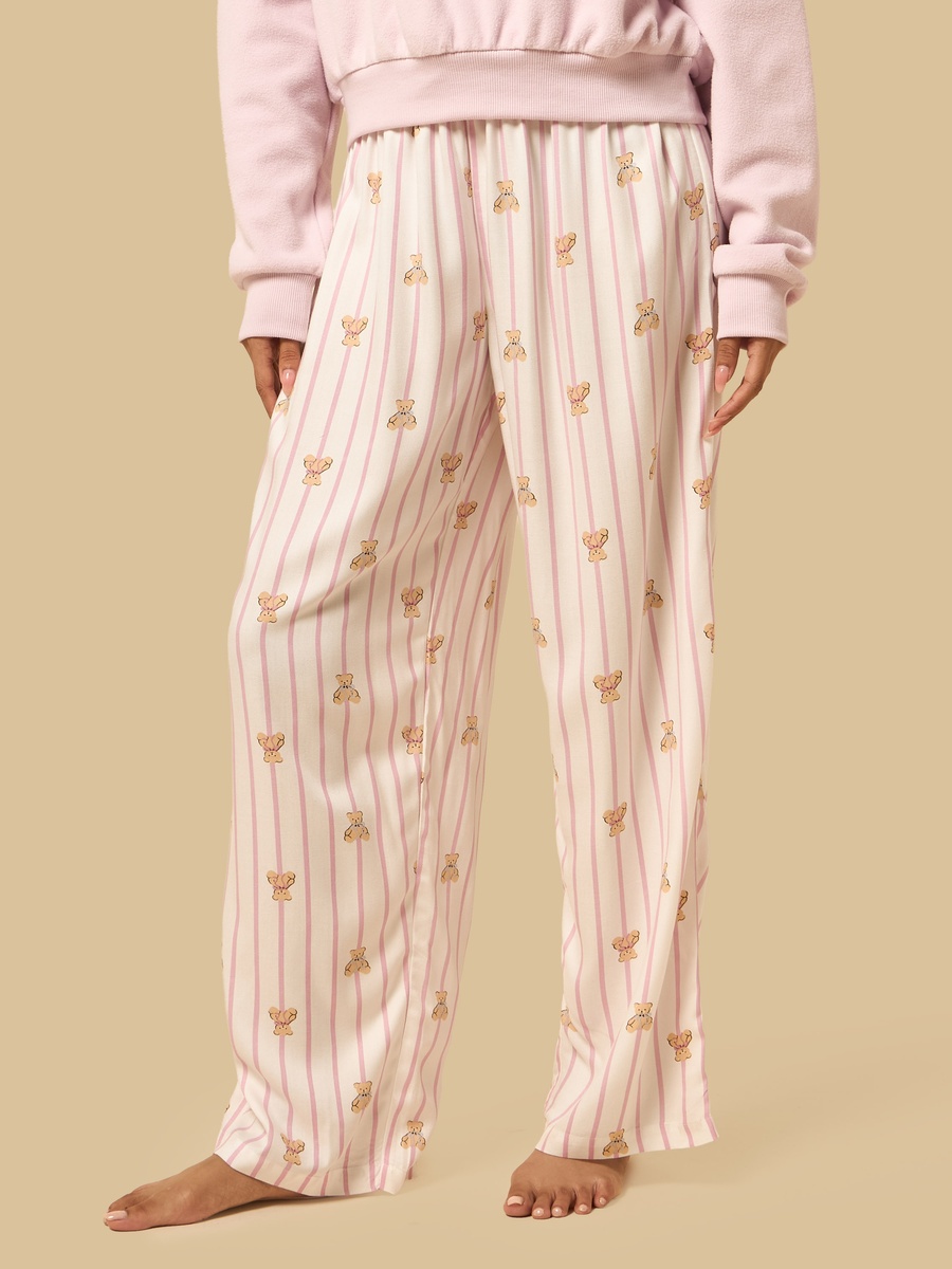 Teddy Bear Print Pyjamas