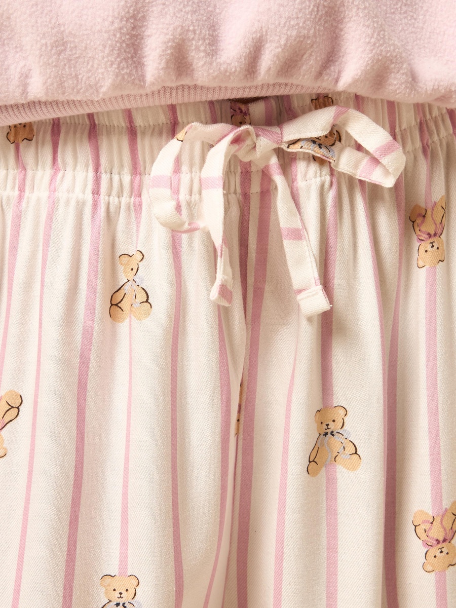 Teddy Bear Print Pyjamas