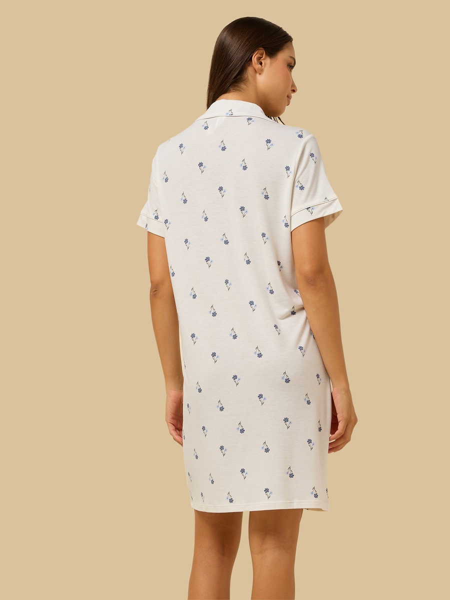 Floral Print Sleepshirt