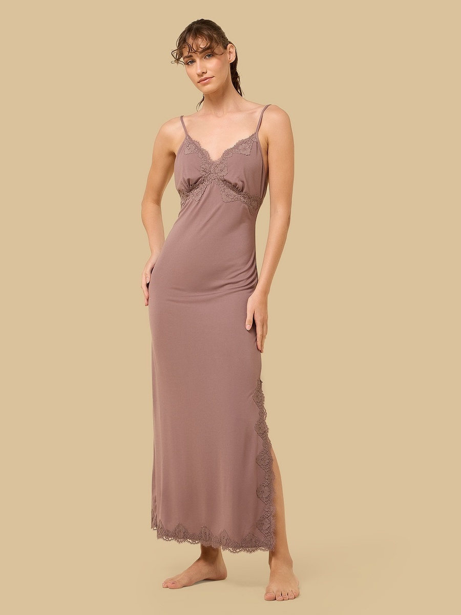Floral Lace Slip Dress