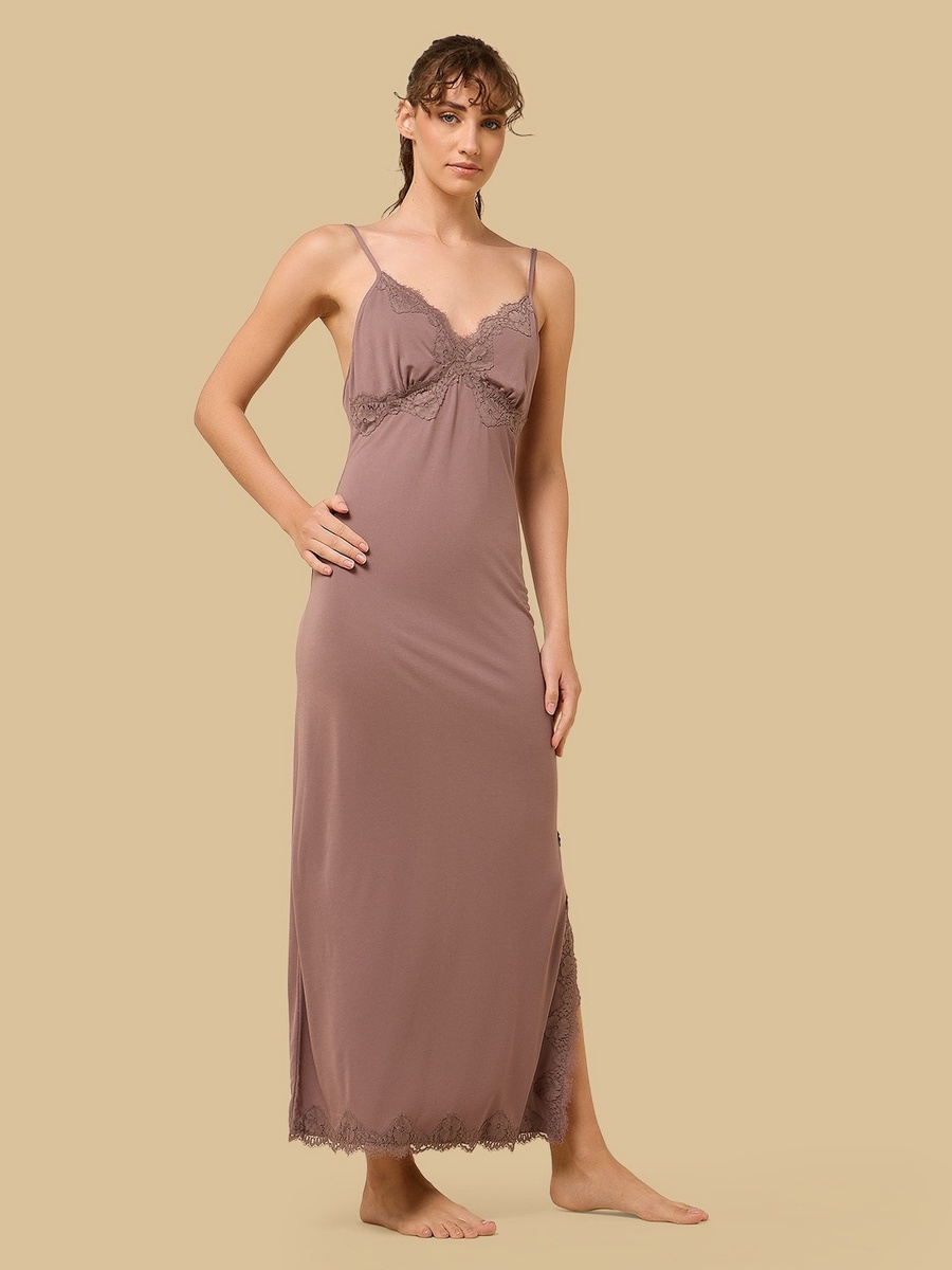 Floral Lace Slip Dress