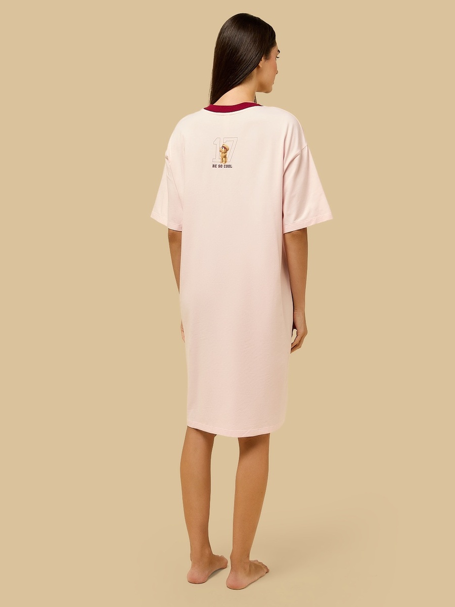 Typographic Print Sleepshirt