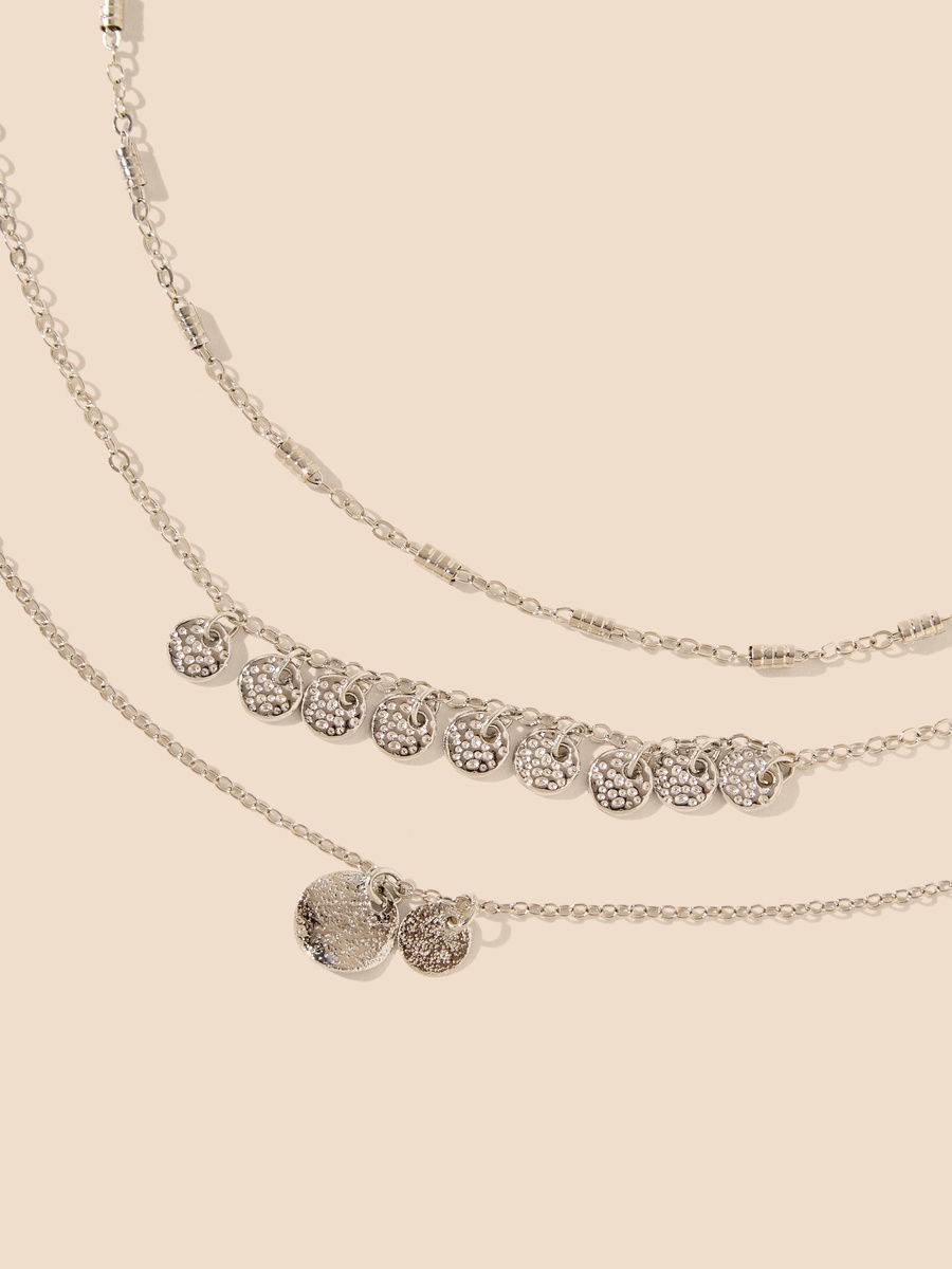 Pack of 3 - Assorted Chain Necklace with Lobster Clasp Closure
