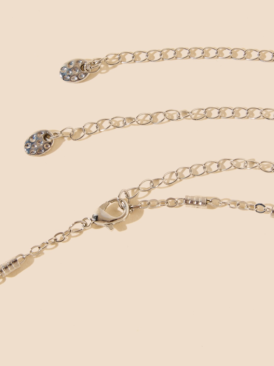 Pack of 3 - Assorted Chain Necklace with Lobster Clasp Closure
