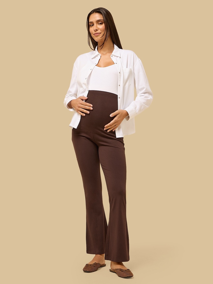 Flared Maternity Leggings
