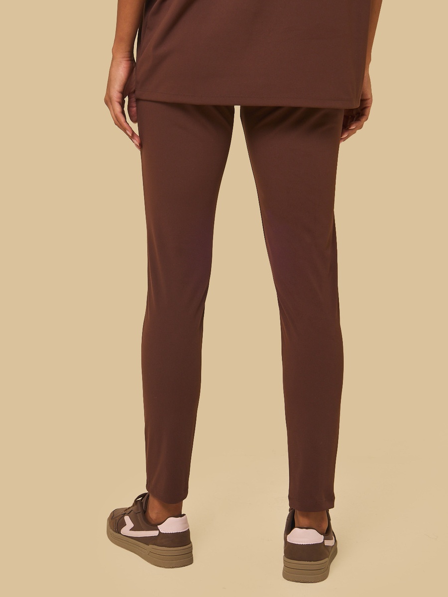Slogan Print Leggings