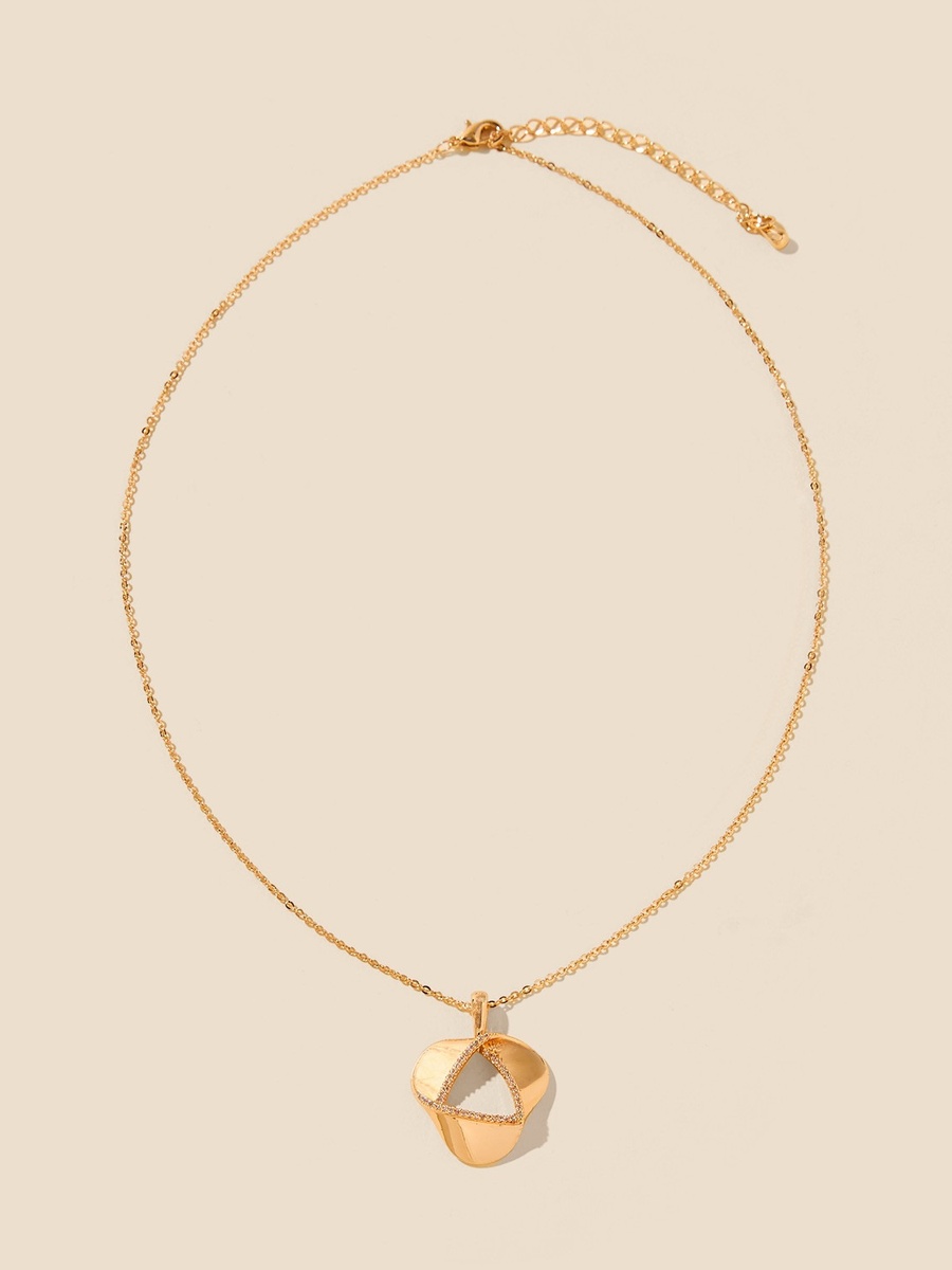 Embellished Pendant Necklace and Stud Earrings Set