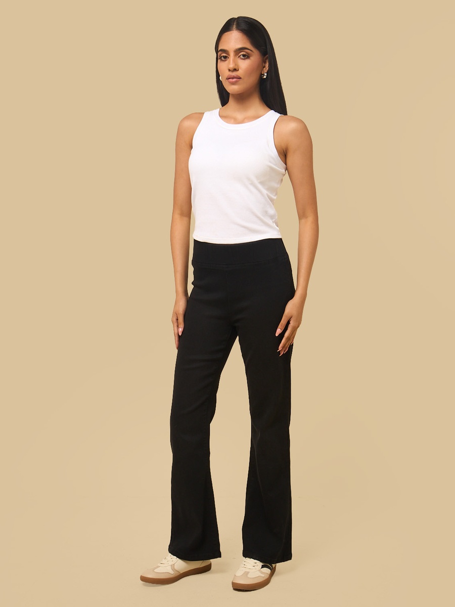 High Rise Flared Jeggings