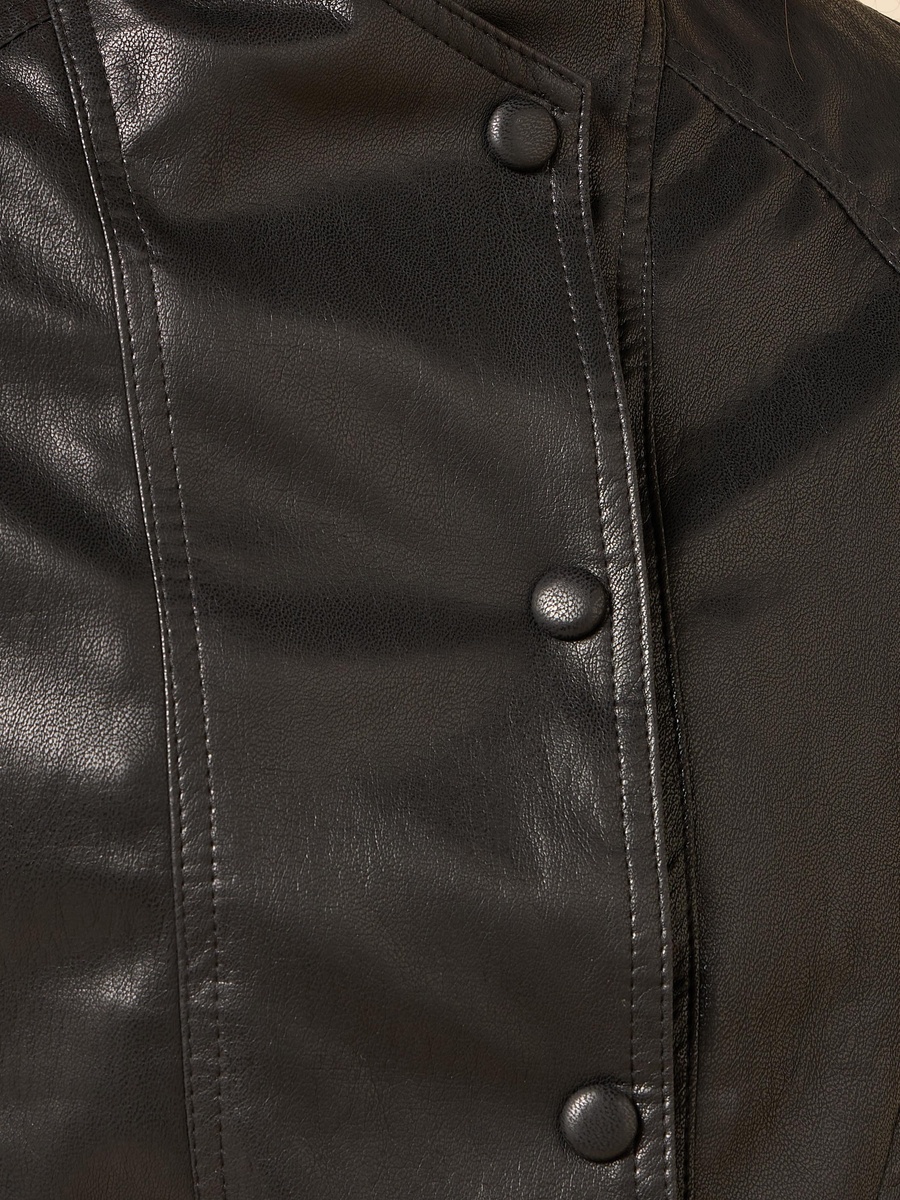 Bomber Jacket with Tie-Up Detail