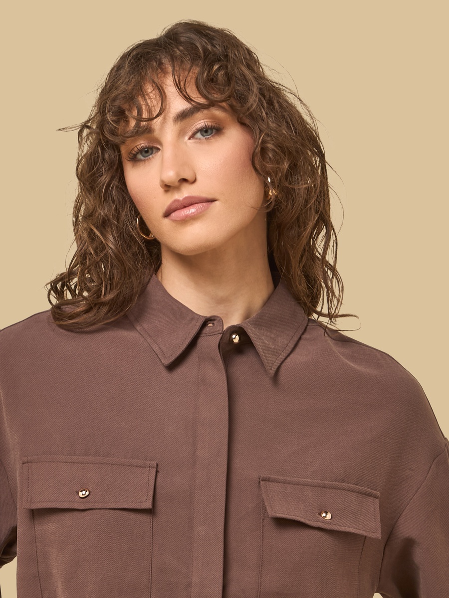 Belted Utility Shacket