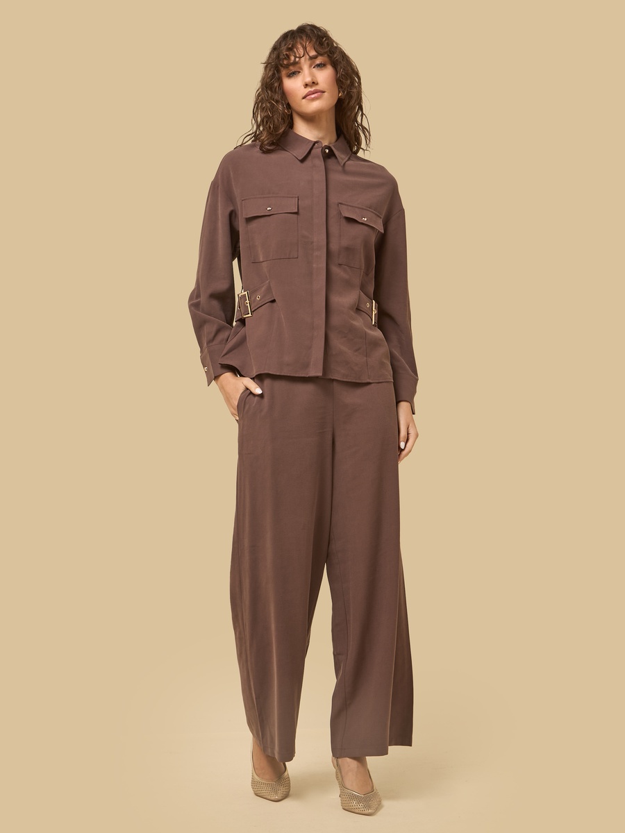 Belted Utility Shacket