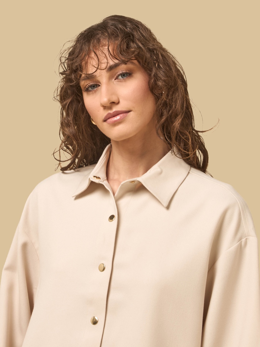 Cropped Bomber Jacket