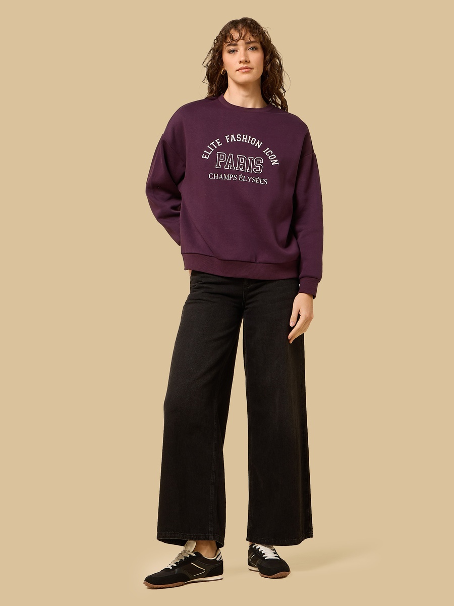 Paris Print Sweatshirt
