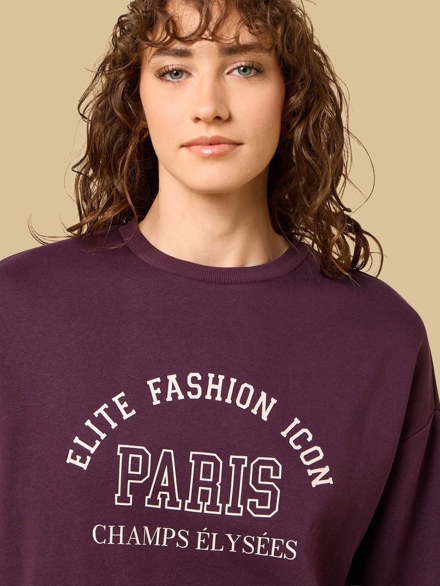 Paris Print Sweatshirt
