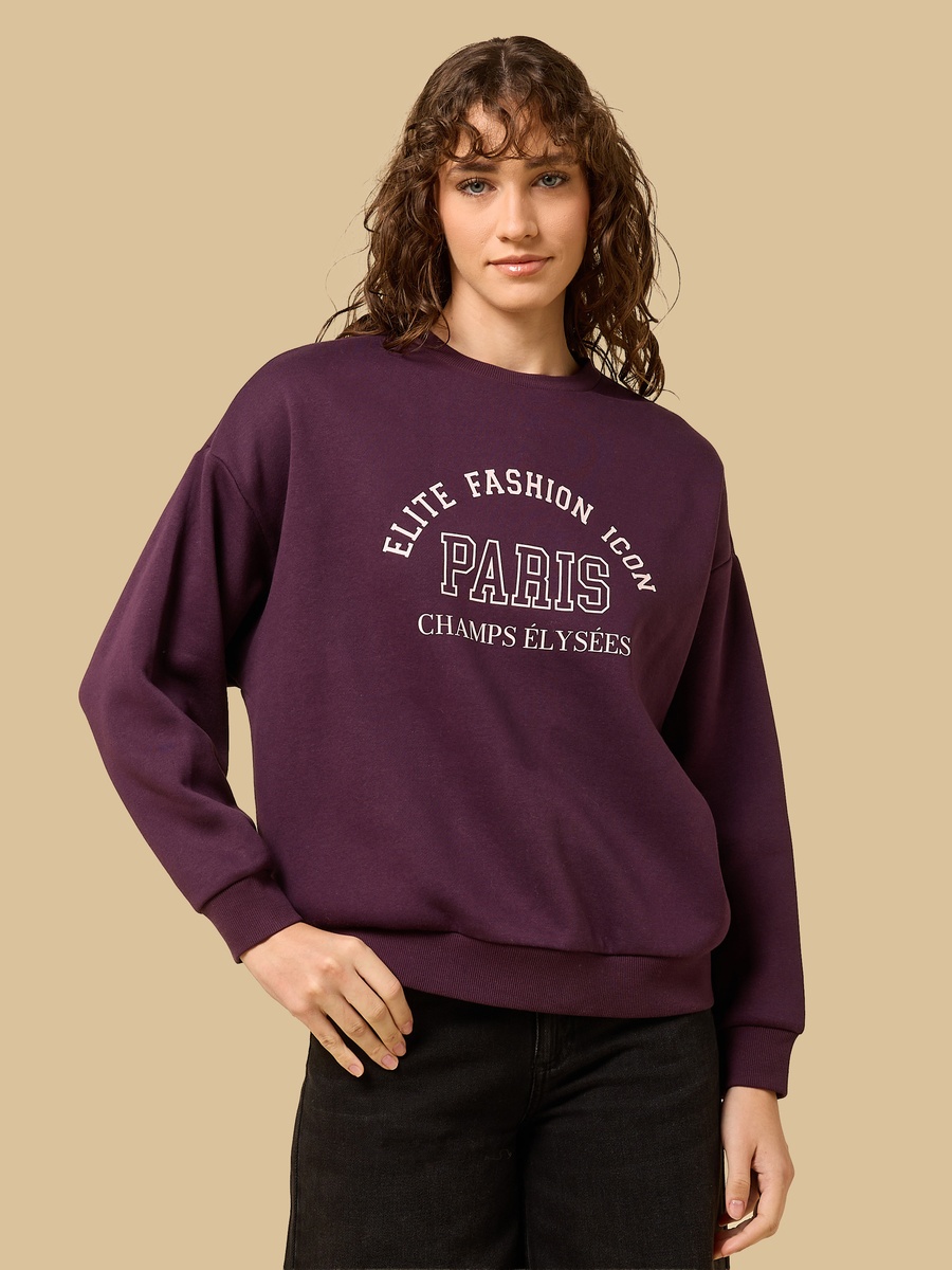 Paris Print Sweatshirt