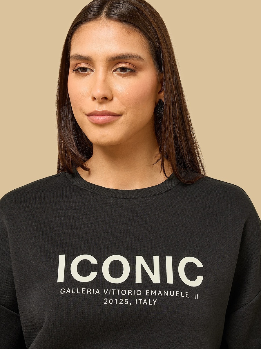 Iconic Print Sweatshirt