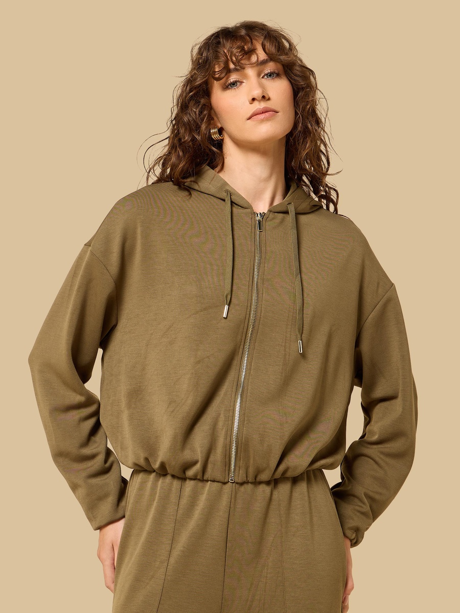 Zip Through Hoodie