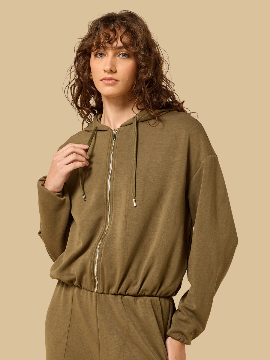 Zip Through Hoodie