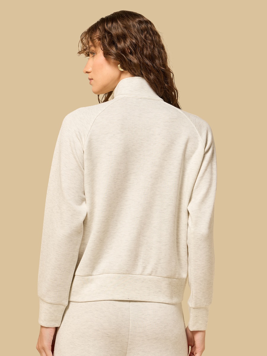 High Neck Modal Sweatshirt
