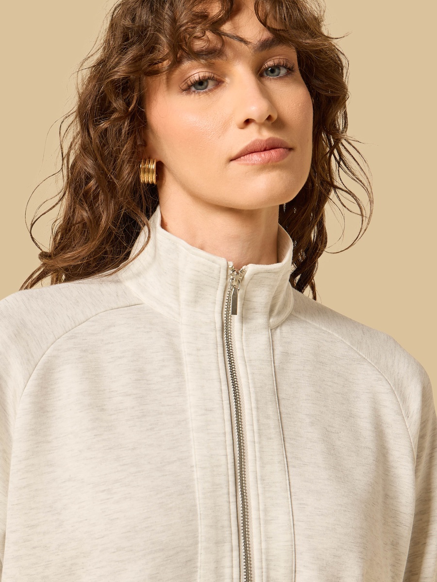 High Neck Modal Sweatshirt