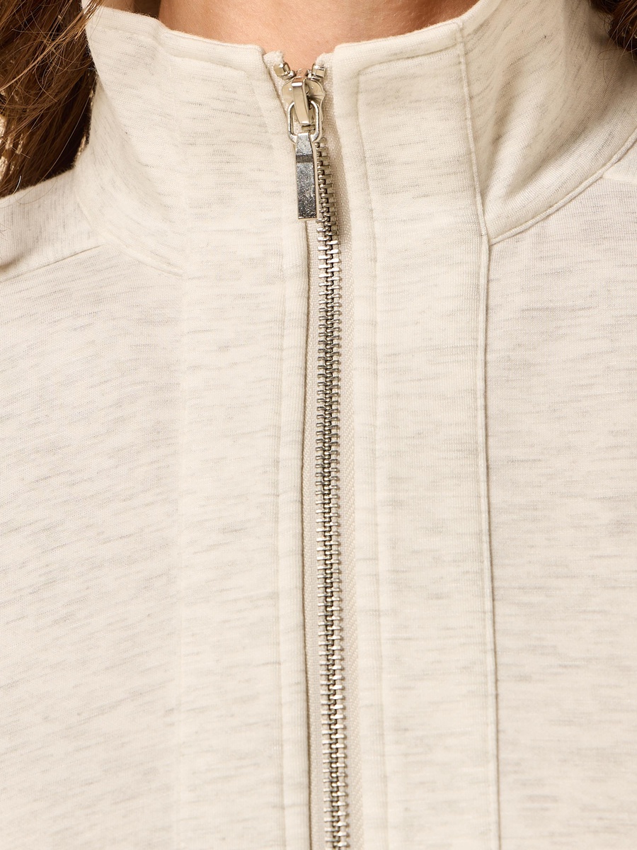 High Neck Modal Sweatshirt