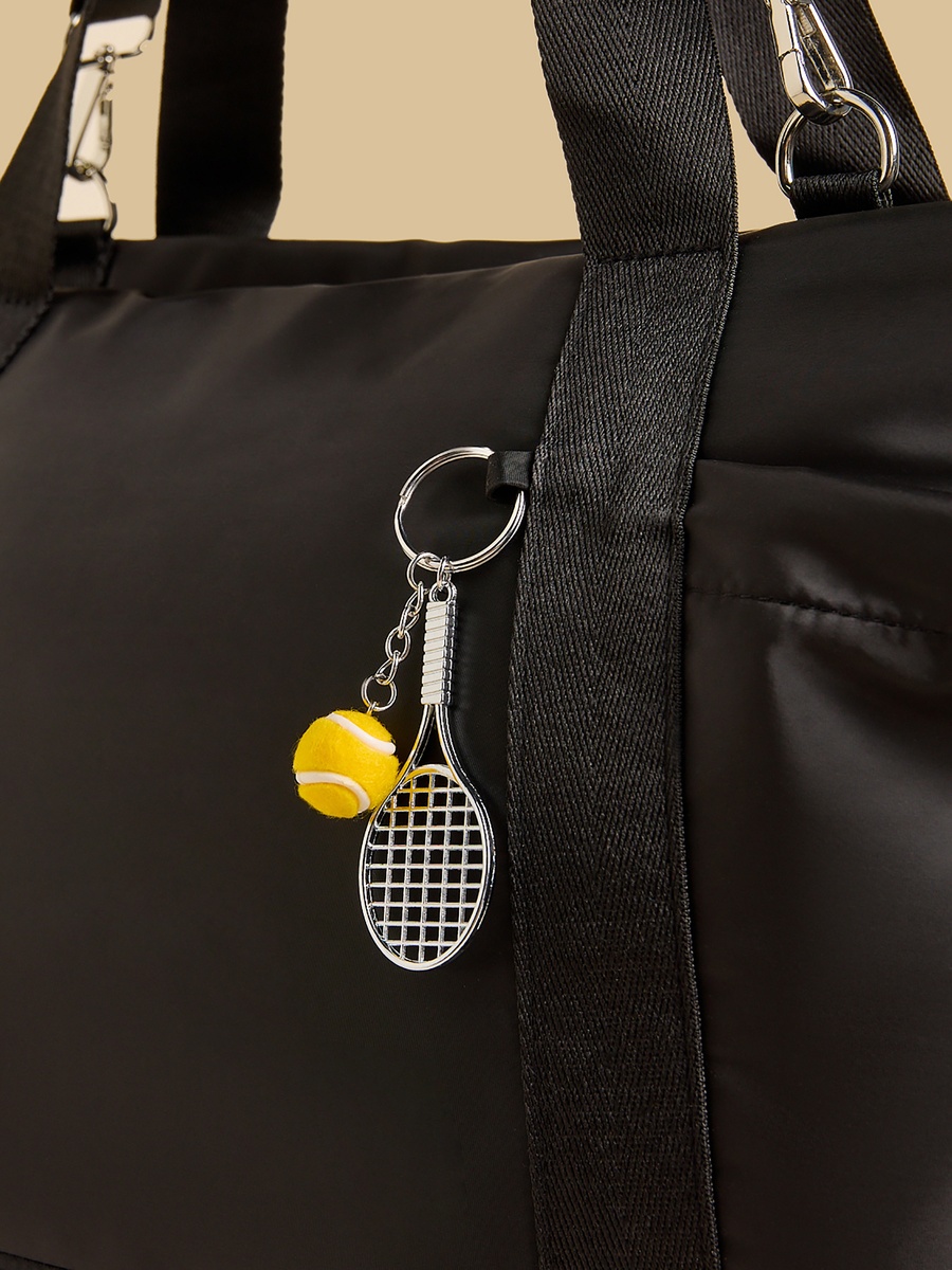 Plain Duffle Bag with Detachable Strap