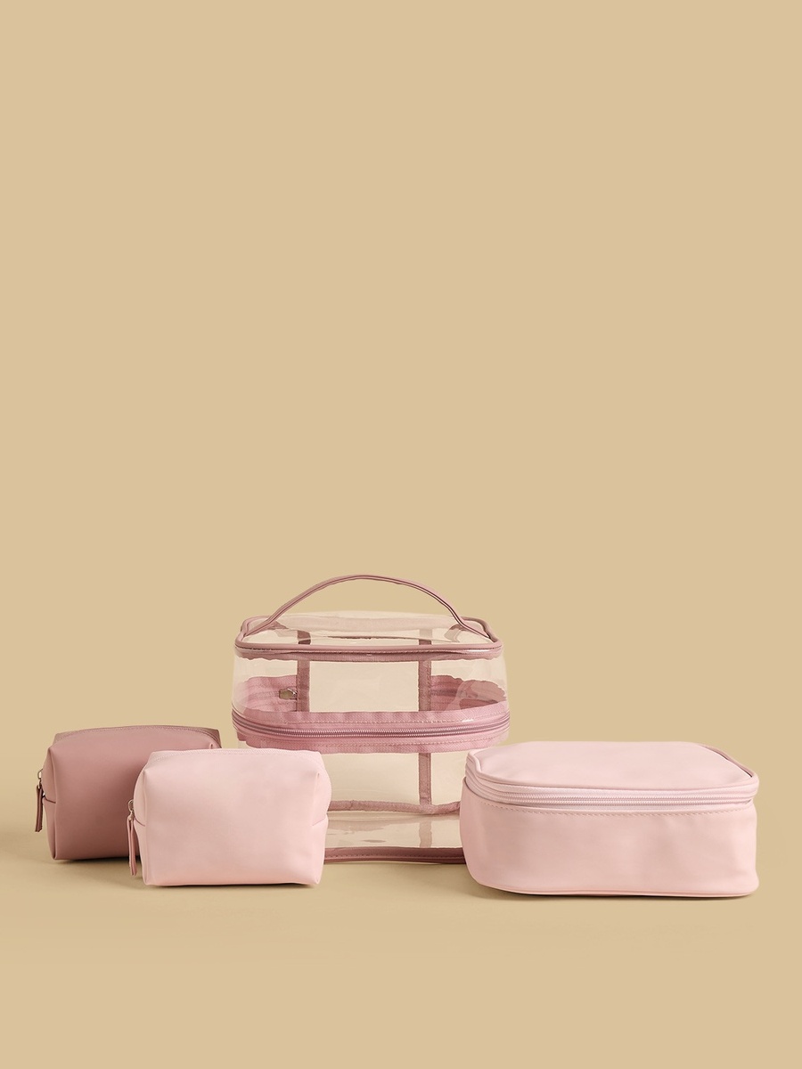 Assorted 4-Piece Pouch Set