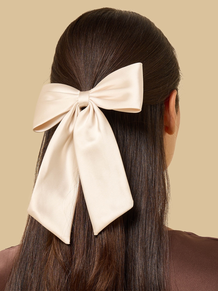 Bow Barrette Hair Clip