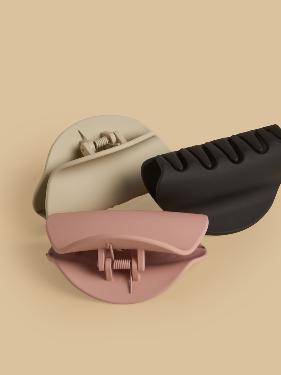 Pack of 6 - Plain Hair Clamp