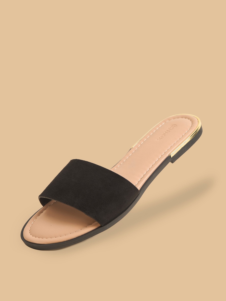 Plain Slip-On Sandals