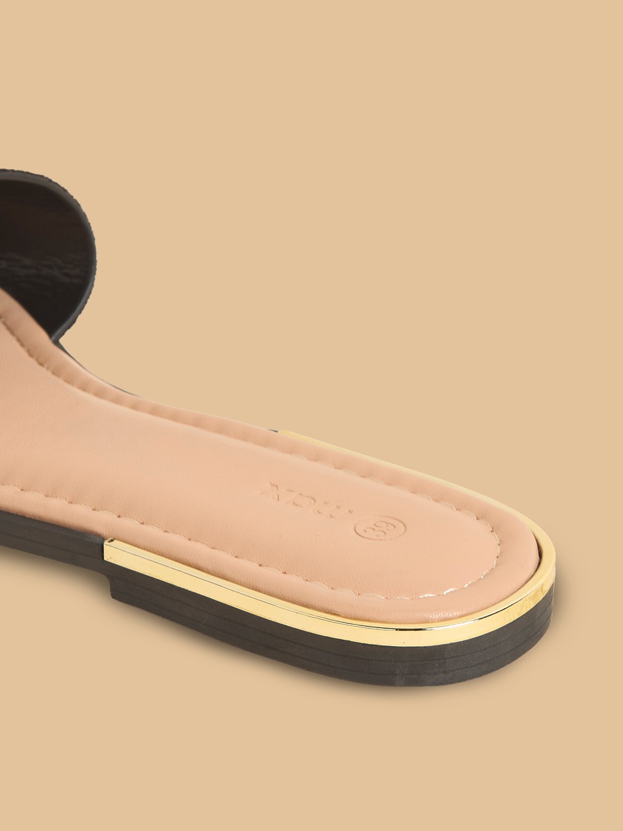 Plain Slip-On Sandals