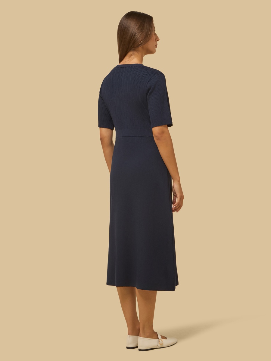Button Accent Dress