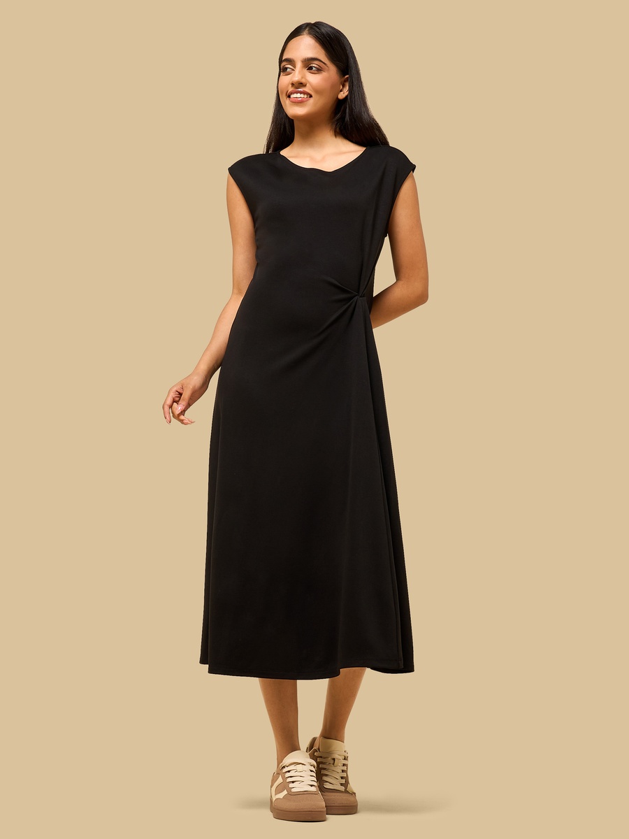 Knotted Sleeveless Dress